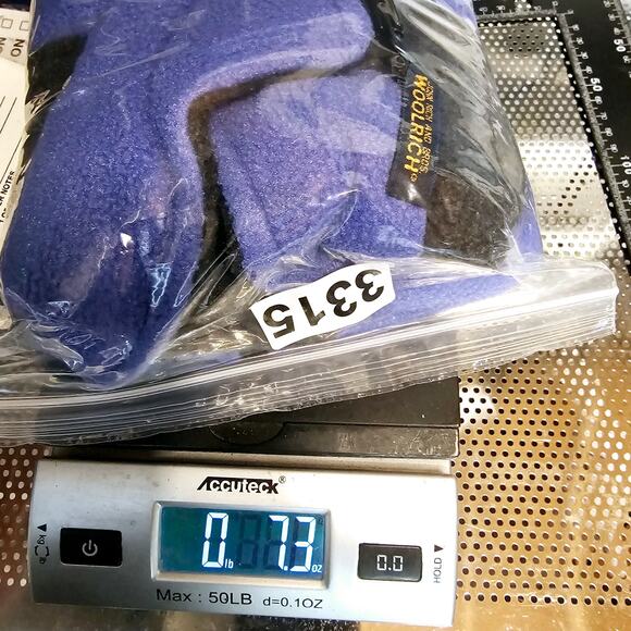 Woolrich John Rich & Bros Fleece Sleeveless Vest Blue & Gray Women's Size M 3315 - Picture 9 of 9